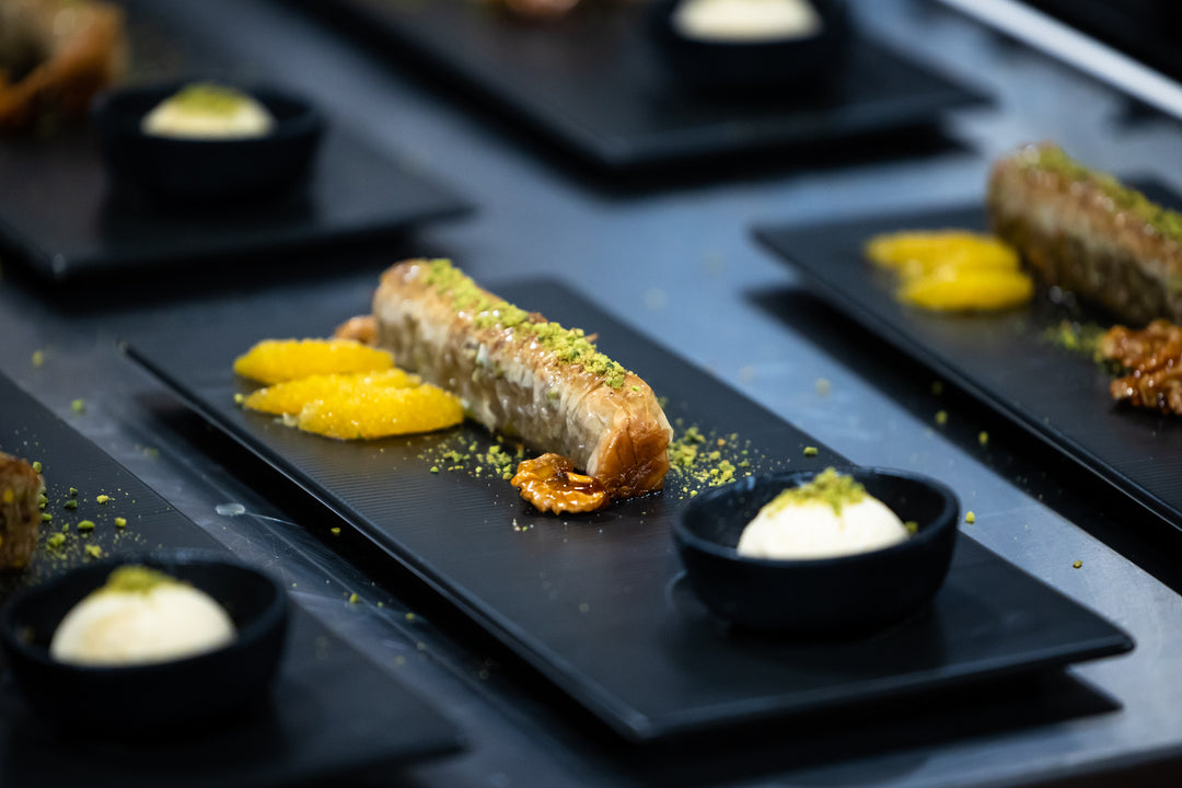 MKR GRAND FINAL RECIPE - BAKLAVA WITH KAYMAK ICECREAM