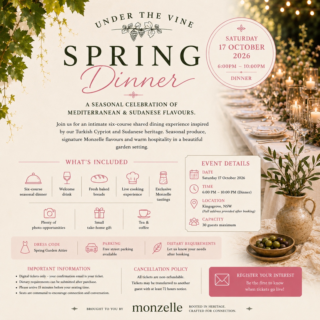 Under the Vine – Spring Dinner Experience | 17 October 2026