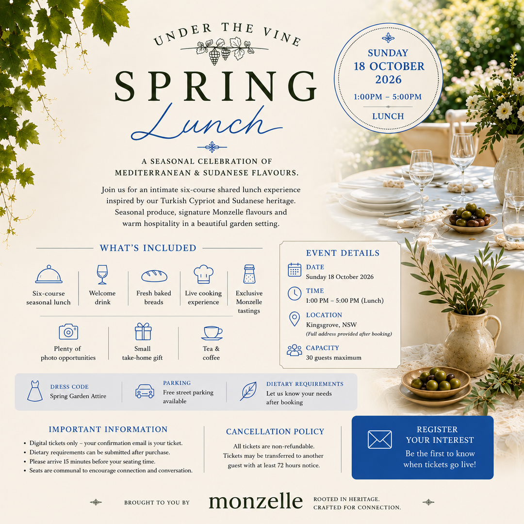 Under the Vine – Spring Lunch Experience | 18 October 2026