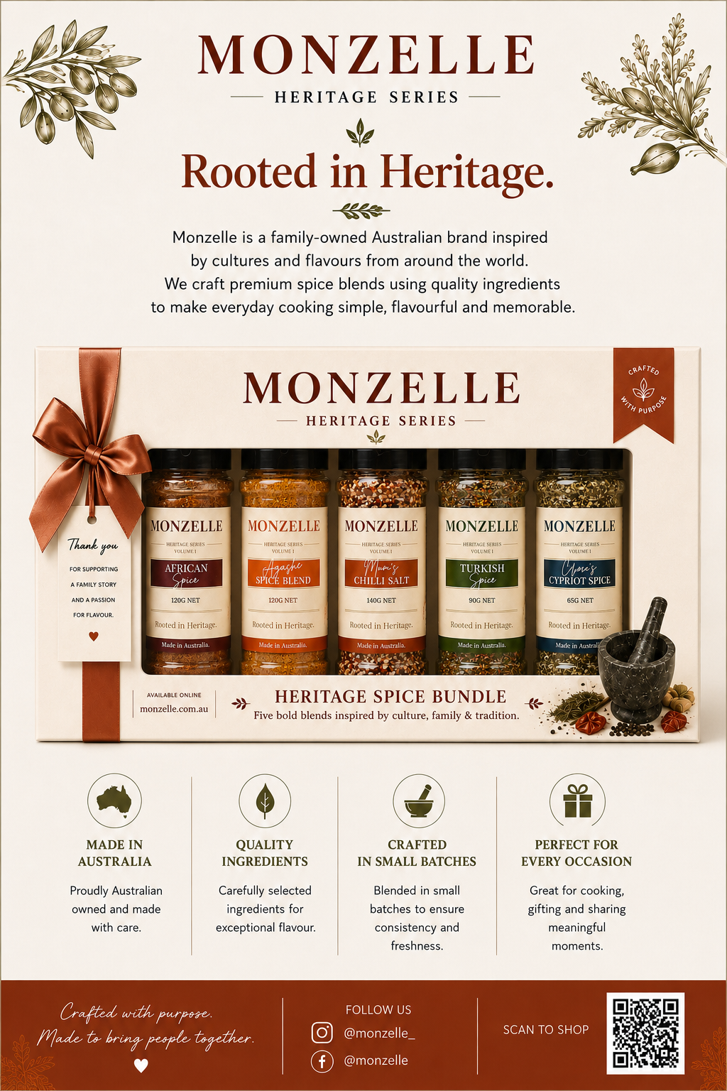 Monzelle Heritage Spice Bundle